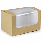 Vegware Compostable Rectangular Sandwich Cartons