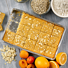 Handmade Cake Frozen Vegan Apricot, Orange & Almond Slice