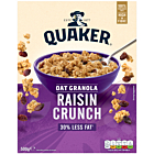 Quaker Oat Raisin Granola