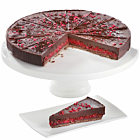 Mademoiselle Frozen Vegan Raspberry & Chocolate Tart