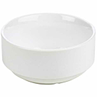 Genware Porcelain Unhandled Soup Bowl 25cl/8.75oz