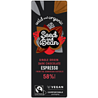 Seed and Bean Vegan 58% Organic Dark Chocolate Espresso Bars