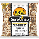 McCain SureCrisp Skin On Thin Cut Fries 3/8