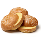 Speciality Breads Frozen British Sliced Glazed Brioche Buns