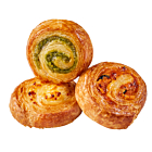 Bridor Frozen Mixed Mini Savoury Swirls