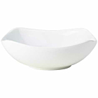 Genware Porcelain Rounded Square Bowl 20cm/7.75"