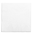 Vegware Compostable 33cm 2 Ply White Napkins