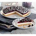 Mademoiselle Frozen Blackcurrant Cheesecakes