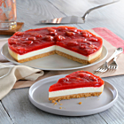 Mademoiselle Frozen Strawberry Cheesecakes