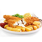 Three Oceans Frozen Breaded Cod Fillets 140-170g