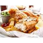 Three Oceans Frozen Battered Haddock Fillets 110-140g