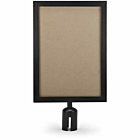 GenWare Black Barrier Post A4 Poster Frame