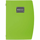 Rio A4 Menu Holder Green 4 Pages