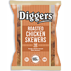 Diggers Frozen Roasted Chicken Skewers