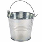 Galvanised Steel Serving Bucket 8.5cm Dia