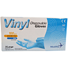 MediRite Vinyl Extra Large Latex Free Disposable Gloves