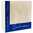 Combinations 2 Ply Buttermilk  Napkins 33cm