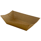 Zeus Compostable & Recyclable Kraft Large Meal Trays