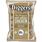 Diggers Frozen Crispy Shredded Chicken