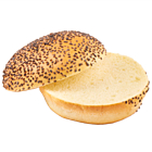 Panesco Frozen Gourmet Pre-Sliced Black Sesame Buns