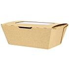 Zeus Packaging Composable Kraft Large Window Boxes