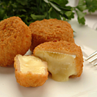 Innovate Frozen Breaded Baby Camembert Rounds