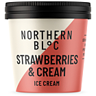 Northern Bloc Frozen Strawberries & Cream Ice Cream