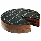 Chantilly Frozen Dark Chocolate Truffle Torte