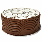 City Cakes Frozen White Tornado Gateau