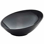 Black Melamine Slanted Buffet Bowl 30 x 29 x 13cm