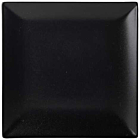 Luna Stoneware Black Square Plate 21cm/8.25"