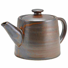 Terra Porcelain Rustic Copper Teapot 50cl/17.6oz