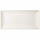 Luna Stoneware White Rectangular Plate 30 x 20cm/12 x 6"