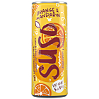 Suso Sparkling Orange and Mandarin Cans