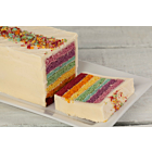 Truly Treats Frozen Rainbow Loaf Cake