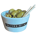 Olives Et Al Pistou Basil & Garlic Pitted Olives