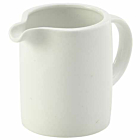 Genware Porcelain Solid Milk Jug 12cl/4oz