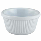 Ramekin 3oz Fluted White