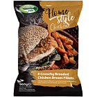 Meadow Vale Frozen Homestyle Breaded Chicken Breast Fillets