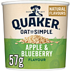 Quaker Oats So Simple Apple & Blueberry Porridge Pots