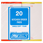 Robinson Young Kitchen Order Pads - unit