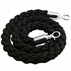 Barrier Rope Black - Use W/Code BP-RPE