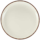 Terra Stoneware Sereno Brown Coupe Plate 27.5cm