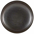 Terra Porcelain Black Deep Coupe Plate 21cm