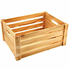 Wooden Crate Rustic Finish 41 x 30 x 18cm