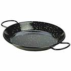 Black Enamel Paella Pan 20cm