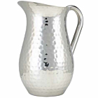 GenWare Hammered Stainless Steel Water Jug 2L/67.6oz