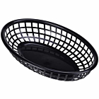 Fast Food Basket Black 23.5 x 15.4cm