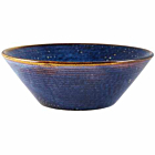 Terra Porcelain Aqua Blue Conical Bowl 19.5cm