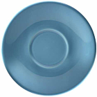 Genware Porcelain Blue Saucer 14.5cm/5.75"